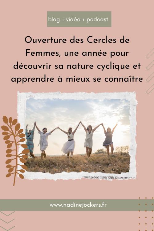 cercles de femmes nature cyclique