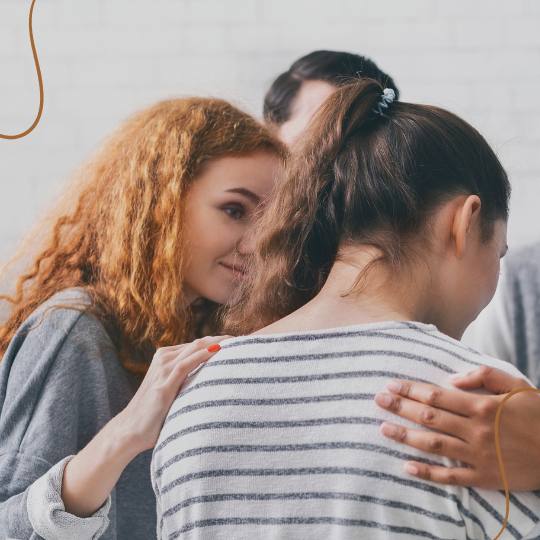 soutien entraide femmes sororité émotion