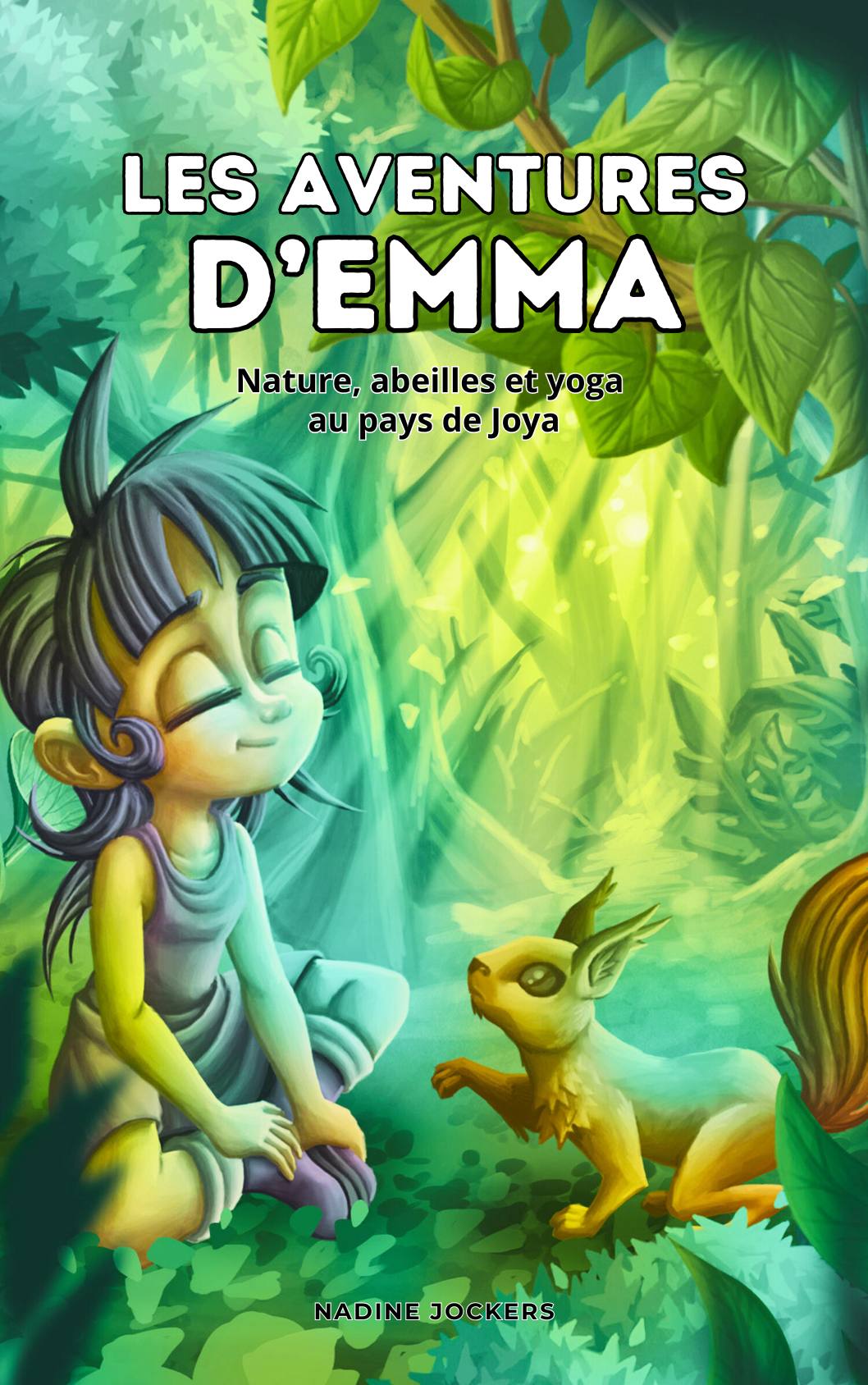 livre jeunesse aventures emma nadine jockers yoga abeilles méditation